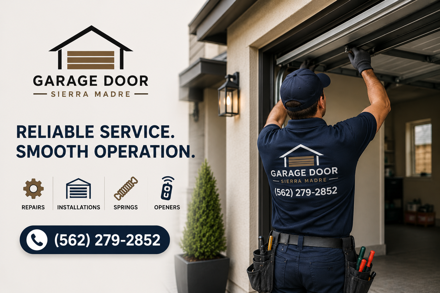Garage Door Sierra Madre